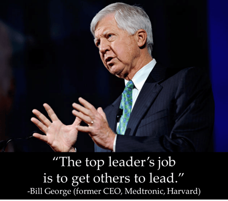 Bill George top leader quote