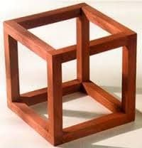 cube frame representing the paradoxes of leadership