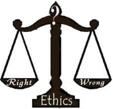 Leadership speakers and authors, Bob Vanourek and Gregg Vanourek, use the image of a scale to illustrate the importance of judgement in ethical decision-making.